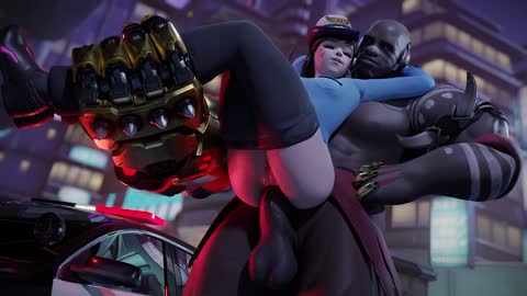 Doomfist takes on Dva(cop)