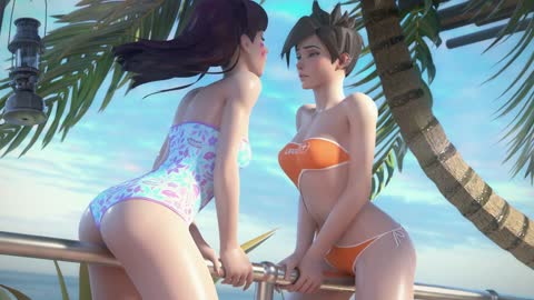 Dva and Tracer trying out something new