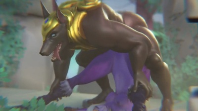Soraka caught by Anubis