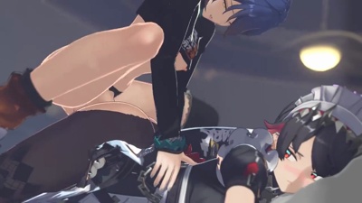 Futa Belle lusting for Ellen's tight hole