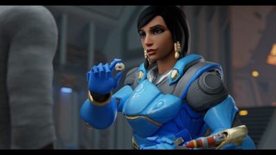 Pharah and her egyptian magic (BBC)