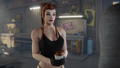 Brigitte turns you down but still down to fuck (BBC)