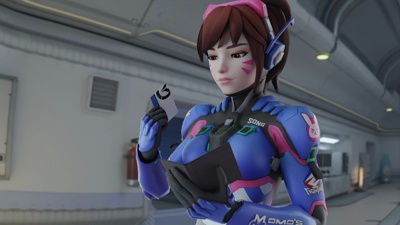 Mercy fucked in her ass in Dva's room (BBC)