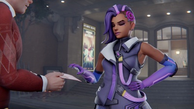 Sombra has her price for anal (BWC)
