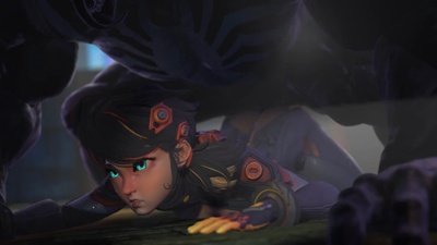 Peni's first time with Venom's huge cock