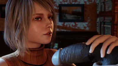 Ashley helps leon recover with some sex (intro)
