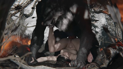 Serana's first time with a Werewolf (Daylight)