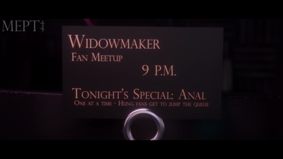Widowmaker prepares her ass for bwc