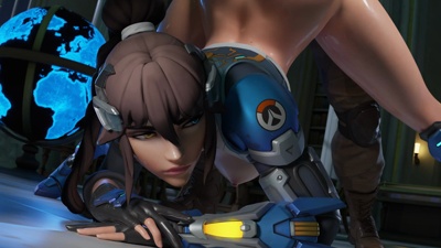 Widowmaker's tight ass getting fucked