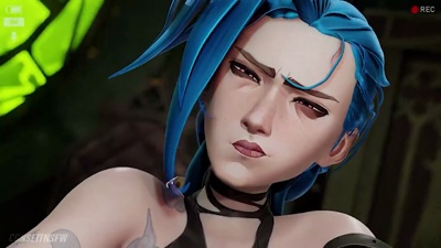 Jinx tries a BWC dildo then fucked by the real thing