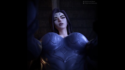 Kaisa uses you for her futa needs
