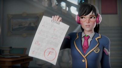 Dva punished by a BWC (Intro)