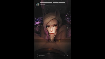 Ahri backstage Access (Cum Covered)