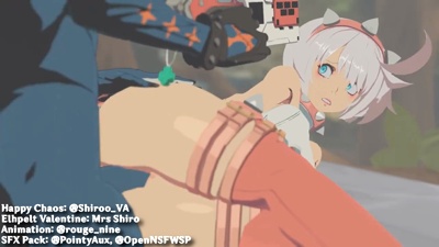 Elphelt's tight pussy meets chaos