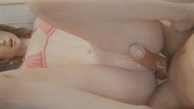 Aerith Gainsborough bending over for BWC
