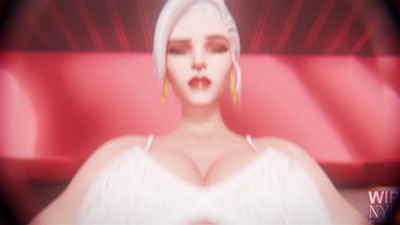 Ashe slamming with her big futa cock