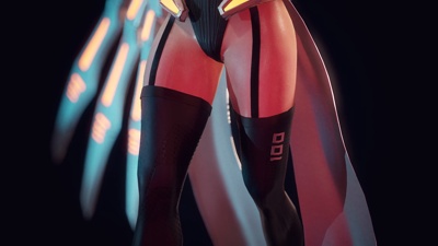 Cyber Lucy Walking