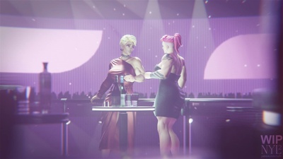 Kiriko And Dva shots