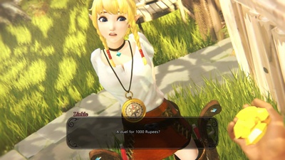 Linkle loses the duel and gets anally fucked