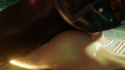 Yuffie's tiny pink pussy gets pounded by a Throbbing BBC (Alt Angle)