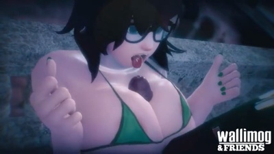 angelic mei trying her best to be a BBC cumwhore