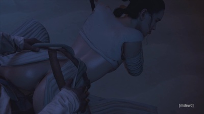 curvy rey skywalker gets her ass cheeks clapped
