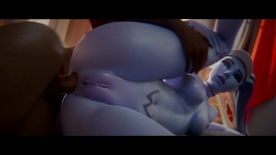 a Veiny BBC is the perfect fit for fucktoy widowmaker's tight Pussy (Anal) (Alt)