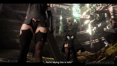 A2 And 2B seek Revenge on your Cock