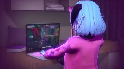 Blue Succubus With Very Horny Intentions
