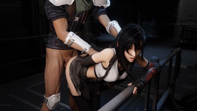Clapping cumslut tifa lockhart's Cheeks (Alt Angle)
