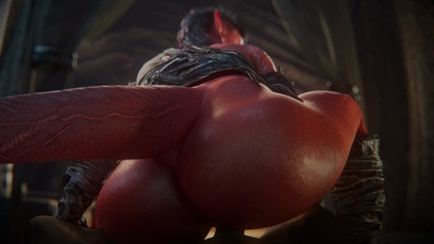 cute karlach consumes a thick BBC with her Quivering Pussy