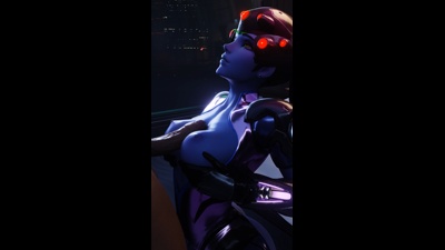 hardcore boobjob with majestic Widowmaker