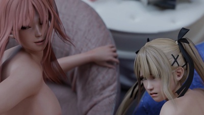 Honoka And Marie Couch Casting Scene 6 (Alt)