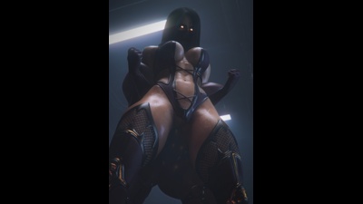 mileena gets blacked and can't go back (Pregnant) (Outfit)