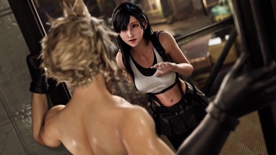 Nympho Tifa Likes it Rough And Kinky