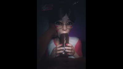 Only a hard BBC could make whore dva shiver