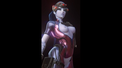 Widowmaker Dancing (Topless)