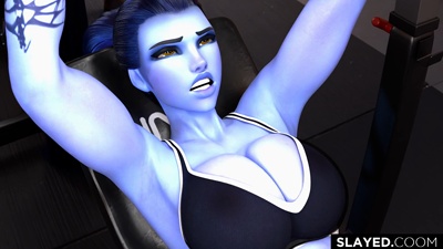 Widowmaker Free Use Blowjob Throat Slut