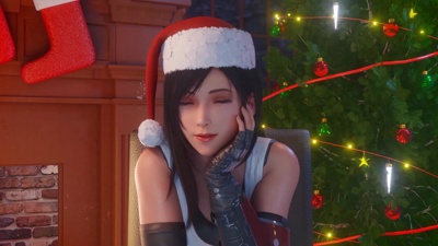 Xmas With A Horny Tifa