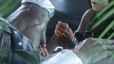 Yuffie Dominating a Soldier with her Tight Pink Pussy
