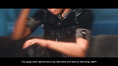 Ashley's First Ever Alien Anal Scene (Lingerie)
