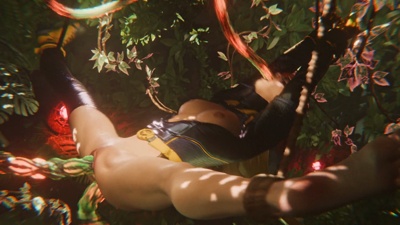 Batgirl fucked by Poison Ivy's Tentacles (No Intro)