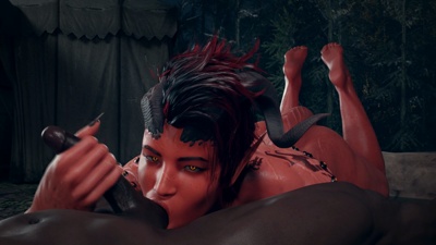 Karlach's Demonic BBC Suck (Nude)